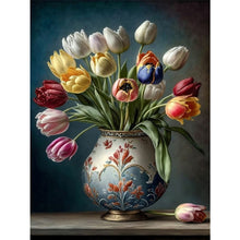 Load image into Gallery viewer, Fresh Bouquet 30*40CM (canvas) Full Round Drill Diamond Painting
