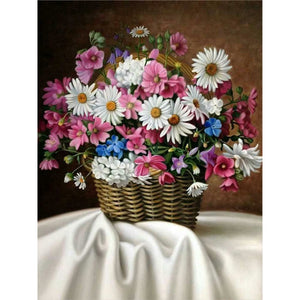 Fresh Bouquet 30*40CM (canvas) Full Round Drill Diamond Painting