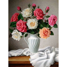 Load image into Gallery viewer, Fresh Bouquet 30*40CM (canvas) Full Round Drill Diamond Painting
