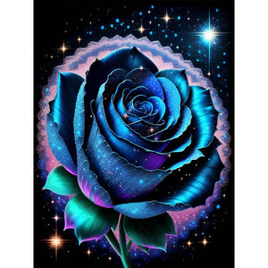 Glitter Rose 30*40CM (canvas) Full Round Drill Diamond Painting