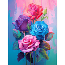 Load image into Gallery viewer, Roses 30*40CM (canvas) Full Round Drill Diamond Painting
