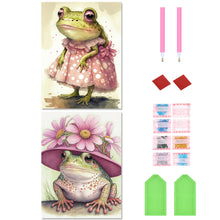 Load image into Gallery viewer, Frog Princess 30*40CM (canvas) Full Round Drill Diamond Painting
