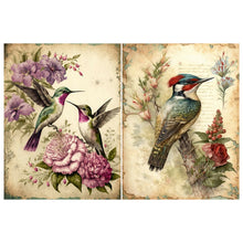 Load image into Gallery viewer, Yellowed Diary Animal 30*40CM (canvas) Full Round Drill Diamond Painting
