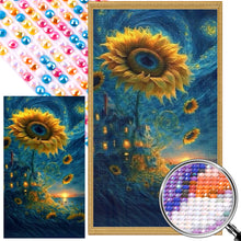Load image into Gallery viewer, Sunflower 40*70CM (canvas) Full Round AB Drill Diamond Painting
