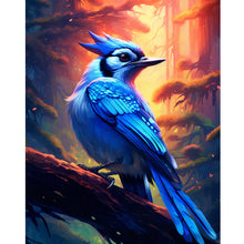 Load image into Gallery viewer, Bluebird 40*50CM (canvas) Full Round Drill Diamond Painting
