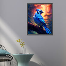 Load image into Gallery viewer, Bluebird 40*50CM (canvas) Full Round Drill Diamond Painting
