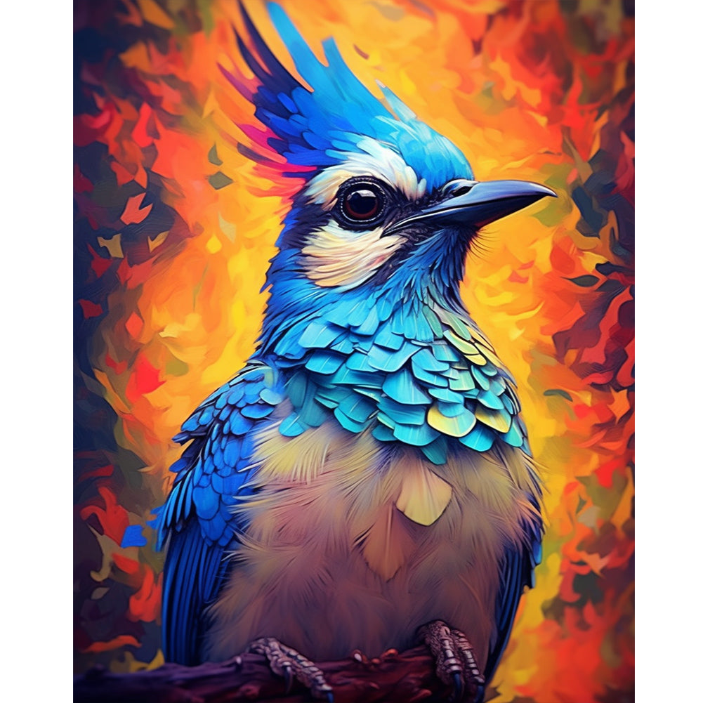 Bluebird 40*50CM (canvas) Full Round Drill Diamond Painting