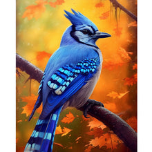 Load image into Gallery viewer, Bluebird 40*50CM (canvas) Full Round Drill Diamond Painting
