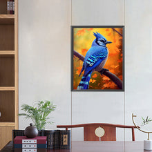 Load image into Gallery viewer, Bluebird 40*50CM (canvas) Full Round Drill Diamond Painting
