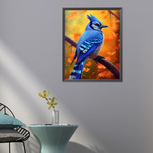 Load image into Gallery viewer, Bluebird 40*50CM (canvas) Full Round Drill Diamond Painting
