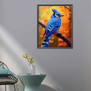 Bluebird 40*50CM (canvas) Full Round Drill Diamond Painting