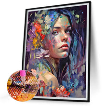 Load image into Gallery viewer, Painted Girl 30*40CM (canvas) Full Round Drill Diamond Painting
