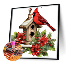 Load image into Gallery viewer, Nordic Cardinal 40*40CM (canvas) Full Round Drill Diamond Painting
