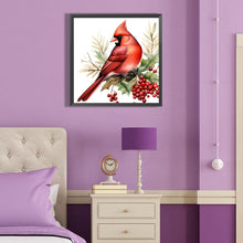 Load image into Gallery viewer, Nordic Cardinal 40*40CM (canvas) Full Round Drill Diamond Painting
