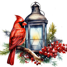 Load image into Gallery viewer, Nordic Cardinal 40*40CM (canvas) Full Round Drill Diamond Painting
