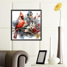 Load image into Gallery viewer, Nordic Cardinal 40*40CM (canvas) Full Round Drill Diamond Painting
