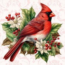 Load image into Gallery viewer, Nordic Cardinal 40*40CM (canvas) Full Round Drill Diamond Painting
