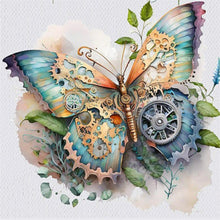 Load image into Gallery viewer, Mechanical Butterfly 40*40CM (canvas) Full Round Drill Diamond Painting
