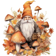 Load image into Gallery viewer, Autumn Mushroom Goblin 40*40CM (canvas) Full Round Drill Diamond Painting
