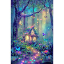 Load image into Gallery viewer, Elf House 40*60CM (canvas) Full Round Drill Diamond Painting
