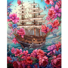 Load image into Gallery viewer, Sailboat 40*50CM (canvas) Full Round Drill Diamond Painting
