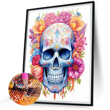 Load image into Gallery viewer, Skull 40*50CM (canvas) Full Round Drill Diamond Painting
