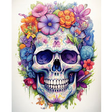 Load image into Gallery viewer, Skull 40*50CM (canvas) Full Round Drill Diamond Painting
