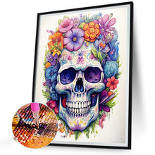 Load image into Gallery viewer, Skull 40*50CM (canvas) Full Round Drill Diamond Painting
