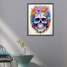 Load image into Gallery viewer, Skull 40*50CM (canvas) Full Round Drill Diamond Painting
