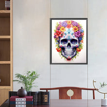 Load image into Gallery viewer, Skull 40*50CM (canvas) Full Round Drill Diamond Painting
