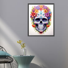 Load image into Gallery viewer, Skull 40*50CM (canvas) Full Round Drill Diamond Painting
