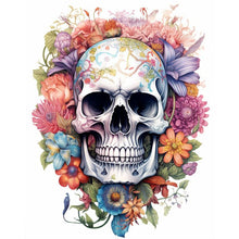 Load image into Gallery viewer, Skull 40*50CM (canvas) Full Round Drill Diamond Painting
