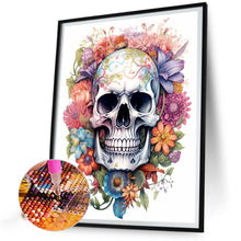 Load image into Gallery viewer, Skull 40*50CM (canvas) Full Round Drill Diamond Painting
