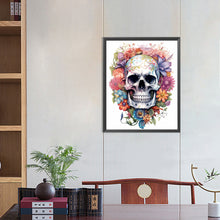 Load image into Gallery viewer, Skull 40*50CM (canvas) Full Round Drill Diamond Painting
