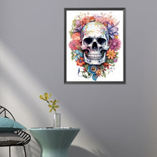 Load image into Gallery viewer, Skull 40*50CM (canvas) Full Round Drill Diamond Painting
