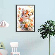 Load image into Gallery viewer, Happy Tiger 40*60CM (canvas) Full Round Drill Diamond Painting
