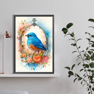 Bluebird 40*60CM (canvas) Full Round Drill Diamond Painting