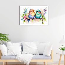 Load image into Gallery viewer, Parrot On Flower Branch 60*40CM (canvas) Full Round Drill Diamond Painting
