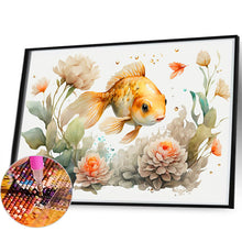 Load image into Gallery viewer, Goldfish In Water 60*40CM (canvas) Full Round Drill Diamond Painting
