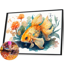 Load image into Gallery viewer, Goldfish Roaming 60*40CM (canvas) Full Round Drill Diamond Painting
