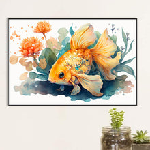 Load image into Gallery viewer, Goldfish Roaming 60*40CM (canvas) Full Round Drill Diamond Painting
