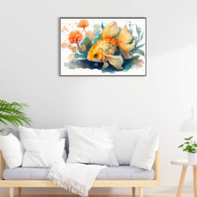 Load image into Gallery viewer, Goldfish Roaming 60*40CM (canvas) Full Round Drill Diamond Painting
