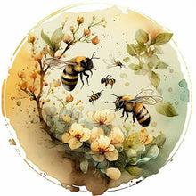 Load image into Gallery viewer, Bee 40*40CM (canvas) Full Round Drill Diamond Painting
