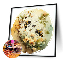 Load image into Gallery viewer, Bee 40*40CM (canvas) Full Round Drill Diamond Painting
