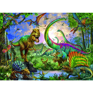 Dinosaur Paradise 55*40CM (canvas) Full Square AB Drill Diamond Painting