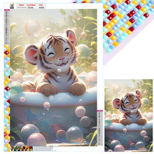 Load image into Gallery viewer, Happy Tiger 40*60CM (canvas) Full Square Drill Diamond Painting
