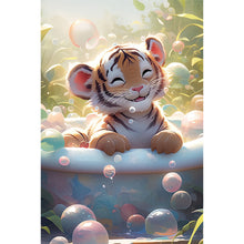 Load image into Gallery viewer, Happy Tiger 40*60CM (canvas) Full Square Drill Diamond Painting
