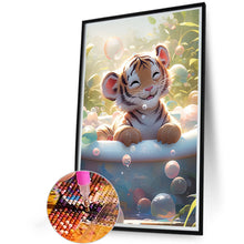 Load image into Gallery viewer, Happy Tiger 40*60CM (canvas) Full Square Drill Diamond Painting
