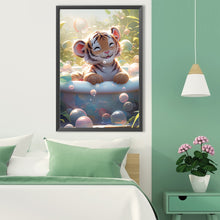 Load image into Gallery viewer, Happy Tiger 40*60CM (canvas) Full Square Drill Diamond Painting
