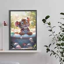 Load image into Gallery viewer, Happy Tiger 40*60CM (canvas) Full Square Drill Diamond Painting
